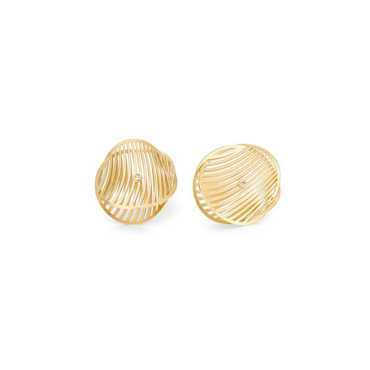 Mirage Ohrstecker runde Form von Niessing (N334920-SF-cy)