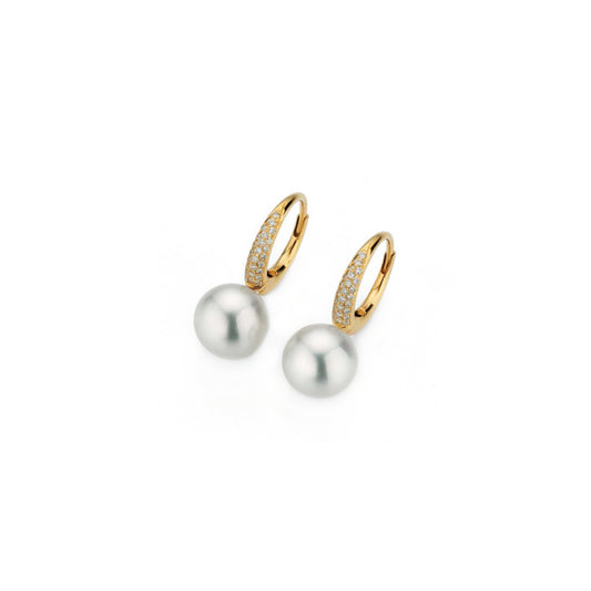 Modern Classics Creolen, Roségold • Diamant von Gellner (5-23170-18)