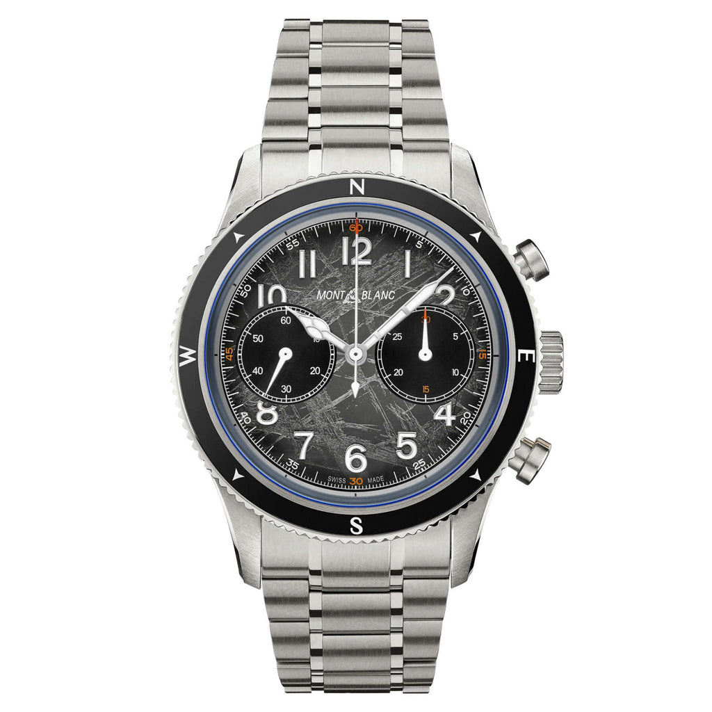 Montblanc 1858 Automatic Chronograph 0 Oxygen The 8000 (MB130983) aus Edelstahl