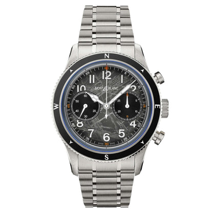 1858 Automatic Chronograph 0 Oxygen The 8000, Edelstahl von Montblanc (MB130983)
