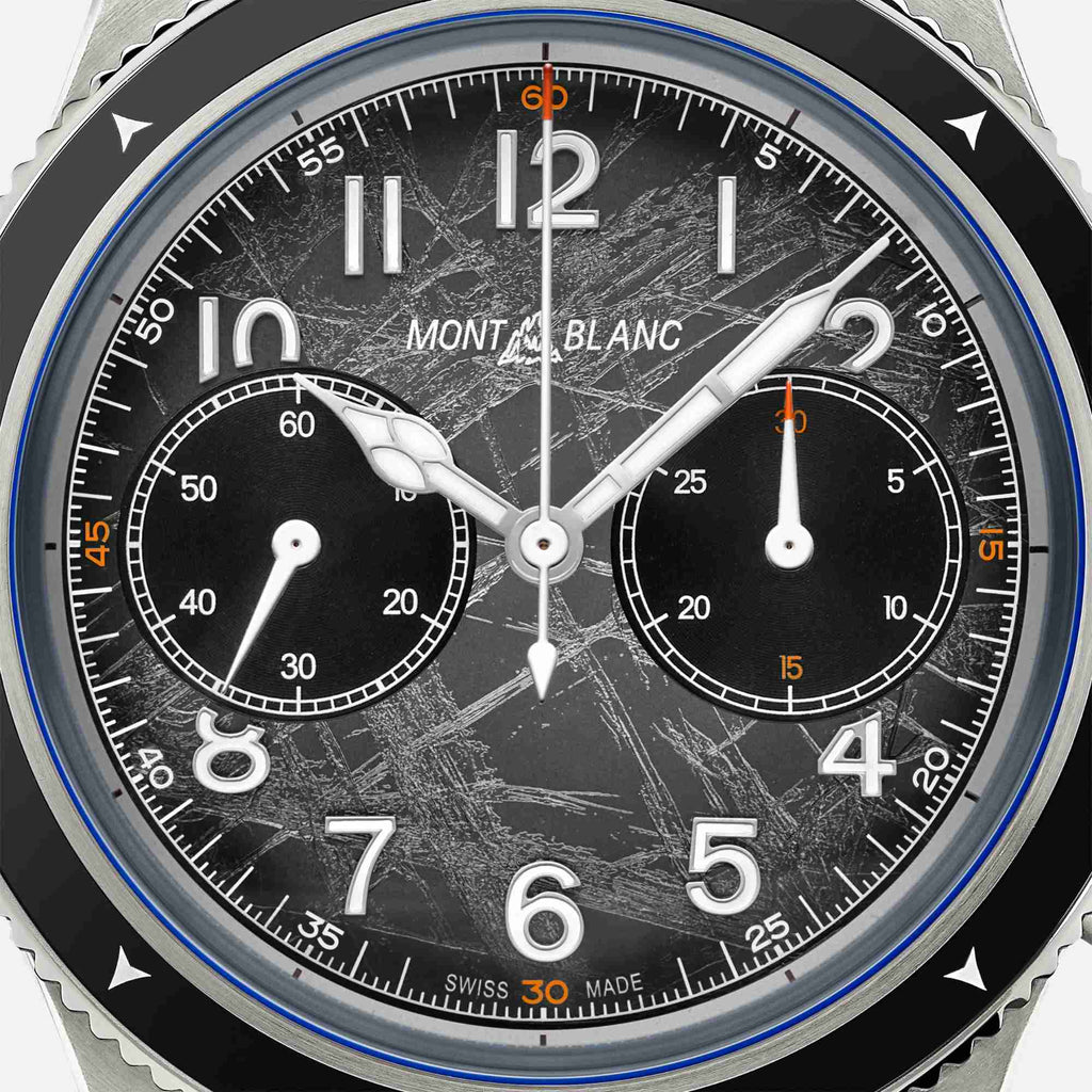 Montblanc 1858 Automatic Chronograph 0 Oxygen The 8000 (MB130983) aus Edelstahl