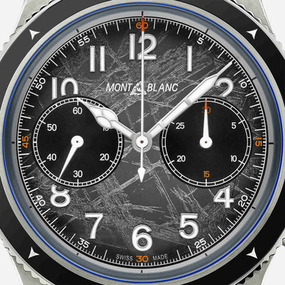 1858 Automatic Chronograph 0 Oxygen The 8000, Edelstahl von Montblanc (MB130983)