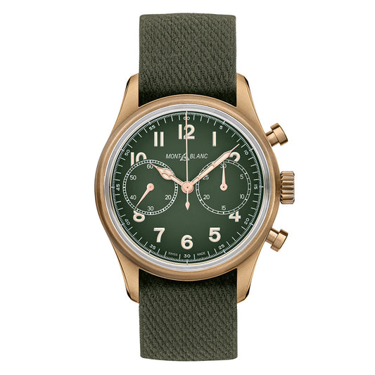 1858 Automatic Chronograph Limited Edition, Titan • Rubin von Montblanc (MB119908)