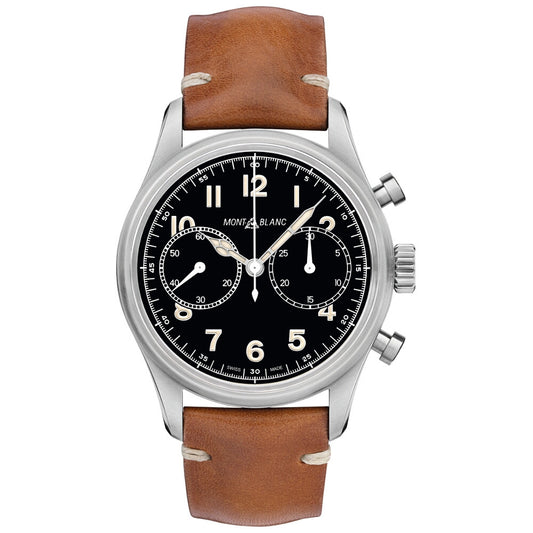 1858 Automatic Chronograph, Leder • Rubin • Saphir von Montblanc (MB117836)