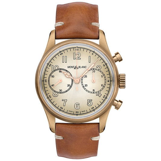 1858 Automatic Chronograph, Leder • Rubin • Saphir von Montblanc (MB118223)