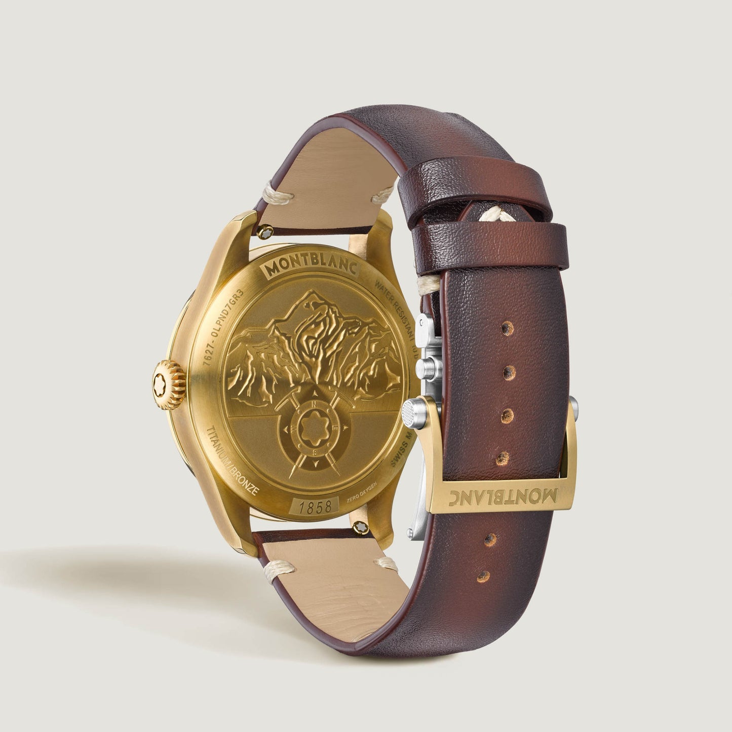 1858 Automatic Date 0 Oxygen, Edelstahl von Montblanc (MB134339)