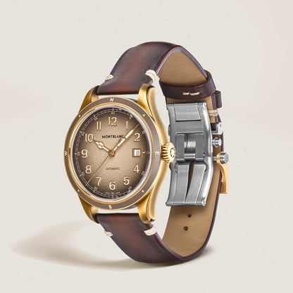 1858 Automatic Date 0 Oxygen, Edelstahl von Montblanc (MB134339)