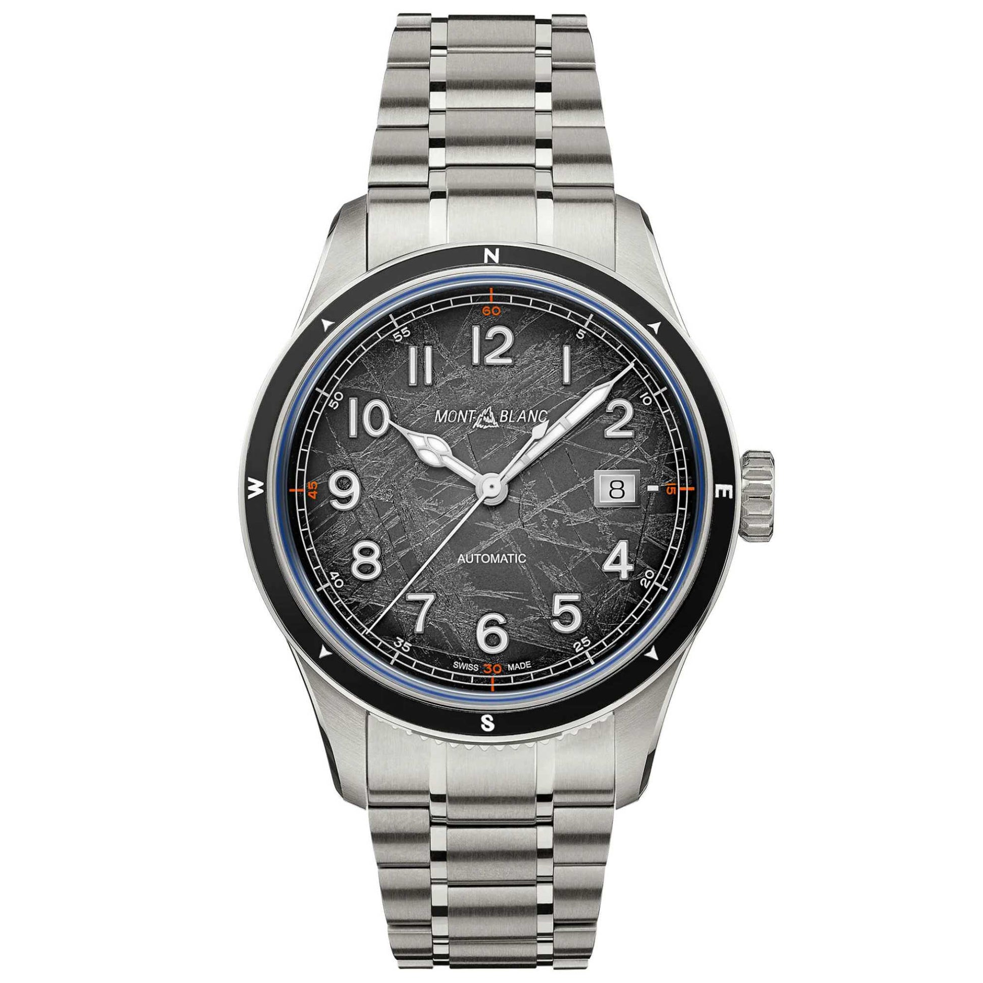 1858 Automatic Date 0 Oxygen The 8000, Edelstahl von Montblanc (MB130984)