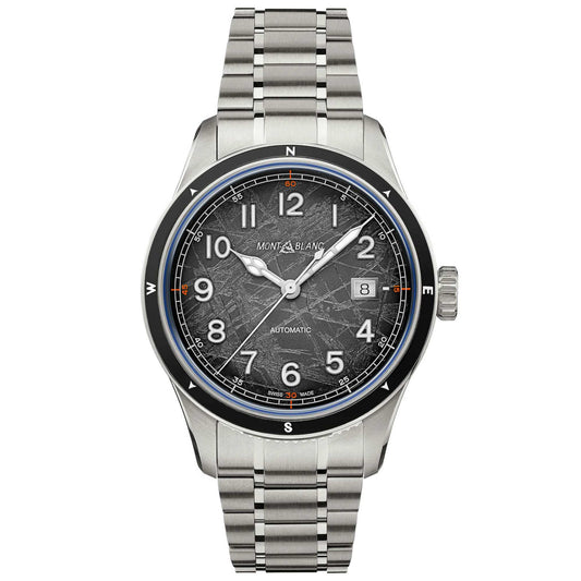 1858 Automatic Date 0 Oxygen The 8000, Edelstahl von Montblanc (MB130984)