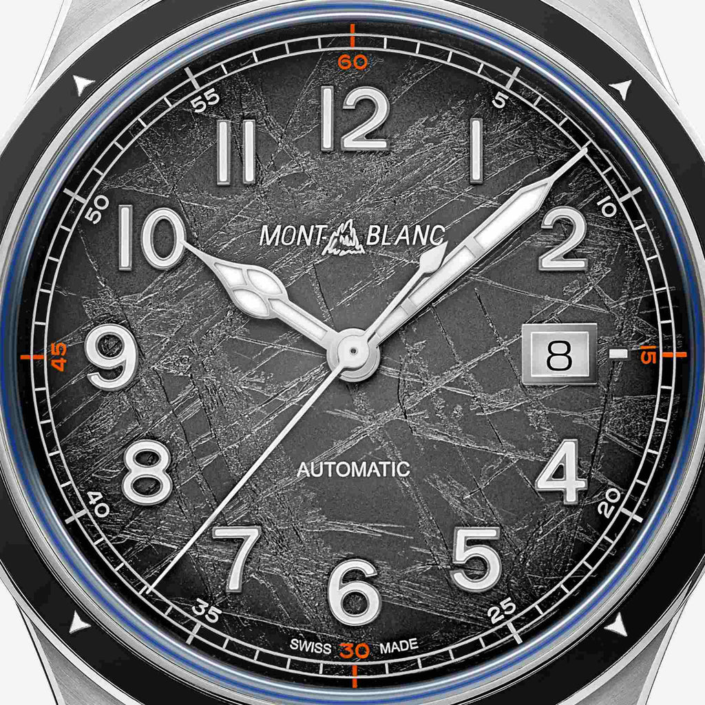 Montblanc 1858 Automatic Date 0 Oxygen The 8000 (MB130984) aus Edelstahl