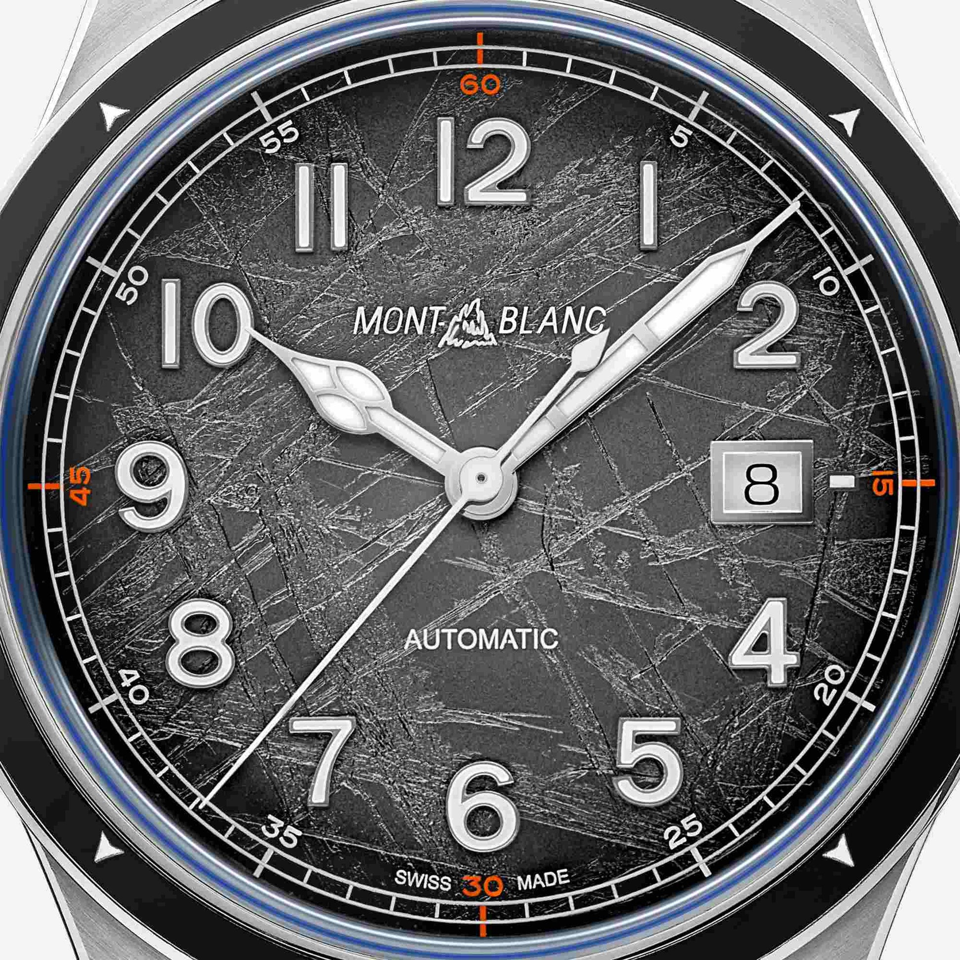 1858 Automatic Date 0 Oxygen The 8000, Edelstahl von Montblanc (MB130984)