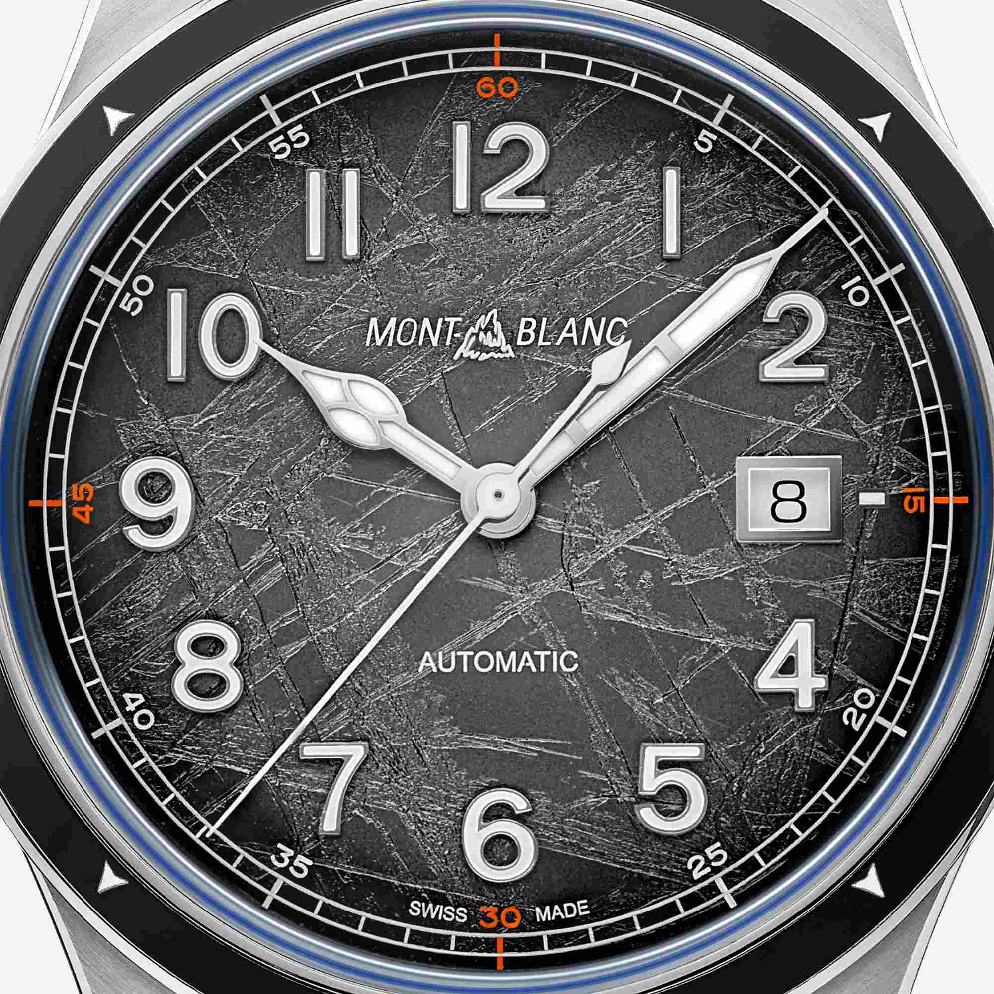 Montblanc 1858 Automatic Date 0 Oxygen The 8000 (MB130984) aus Edelstahl
