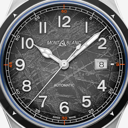 1858 Automatic Date 0 Oxygen The 8000, Edelstahl von Montblanc (MB130984)