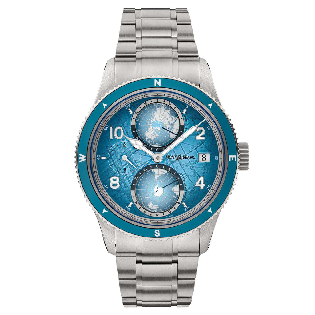 Montblanc 1858 Geosphere 0 Oxygen South Pole Exploration (MB130961) aus Titan, Edelstahl