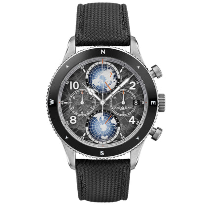 1858 Geosphere Chronograph 0 Oxygen The 8000 Limited Edition, Titan von Montblanc (MB130811)