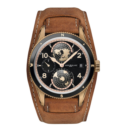1858 Geosphere Limited Edition, Leder • Rubin • Saphir von Montblanc (MB117840)