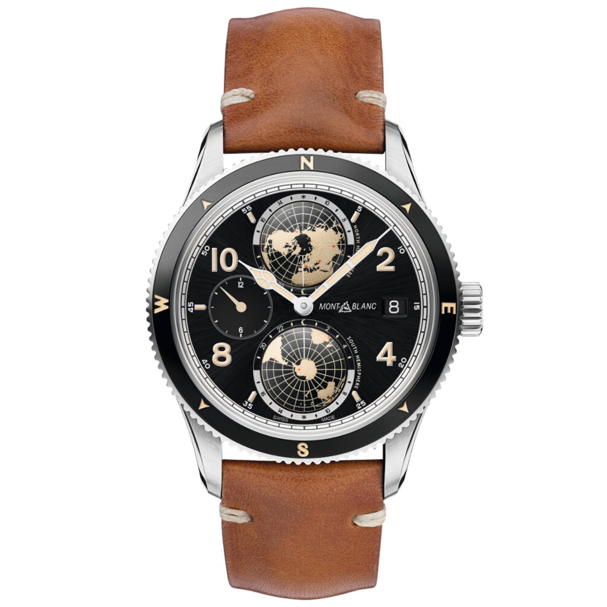 1858 Geosphere, Leder • Rubin • Saphir von Montblanc (MB119286)