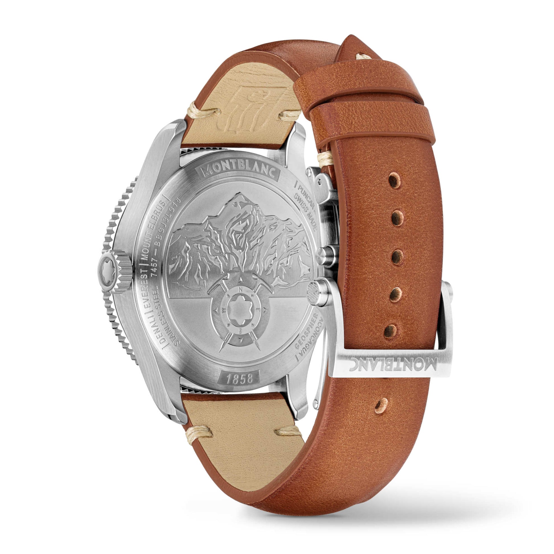 1858 Geosphere, Leder • Rubin • Saphir von Montblanc (MB119286)