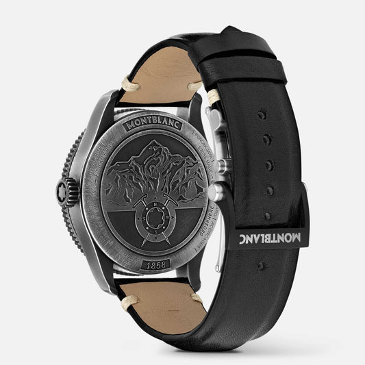 1858 Geosphere Ultra-Black Limited Edition , Leder • Saphir von Montblanc (MB128257)