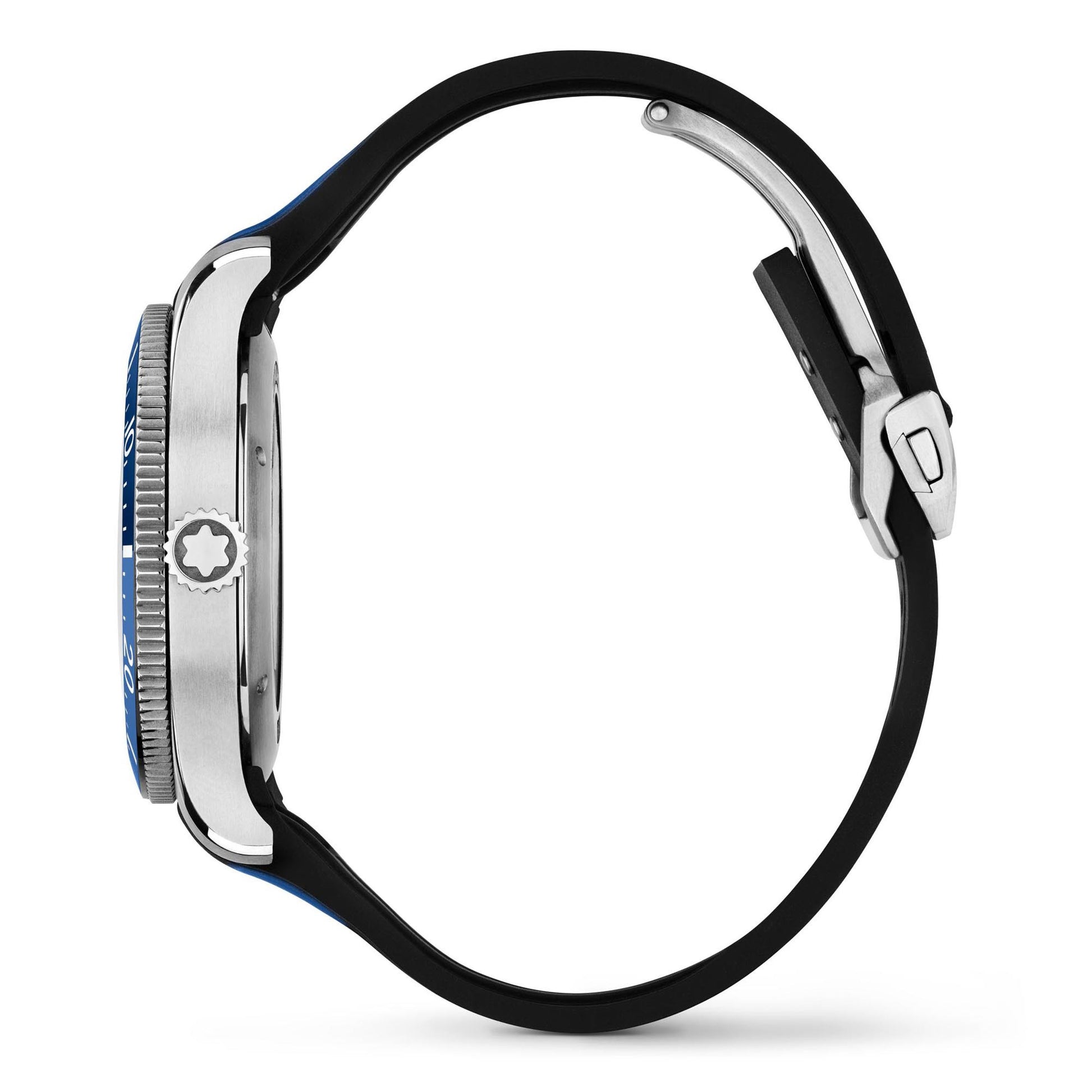 1858 Iced Sea Automatic Date, Edelstahl von Montblanc (MB129370)