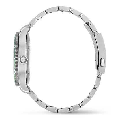 1858 Iced Sea Automatic Date, Edelstahl von Montblanc (MB129373)