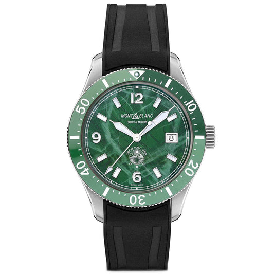 1858 Iced Sea Automatic Date, Edelstahl von Montblanc (MB129765)