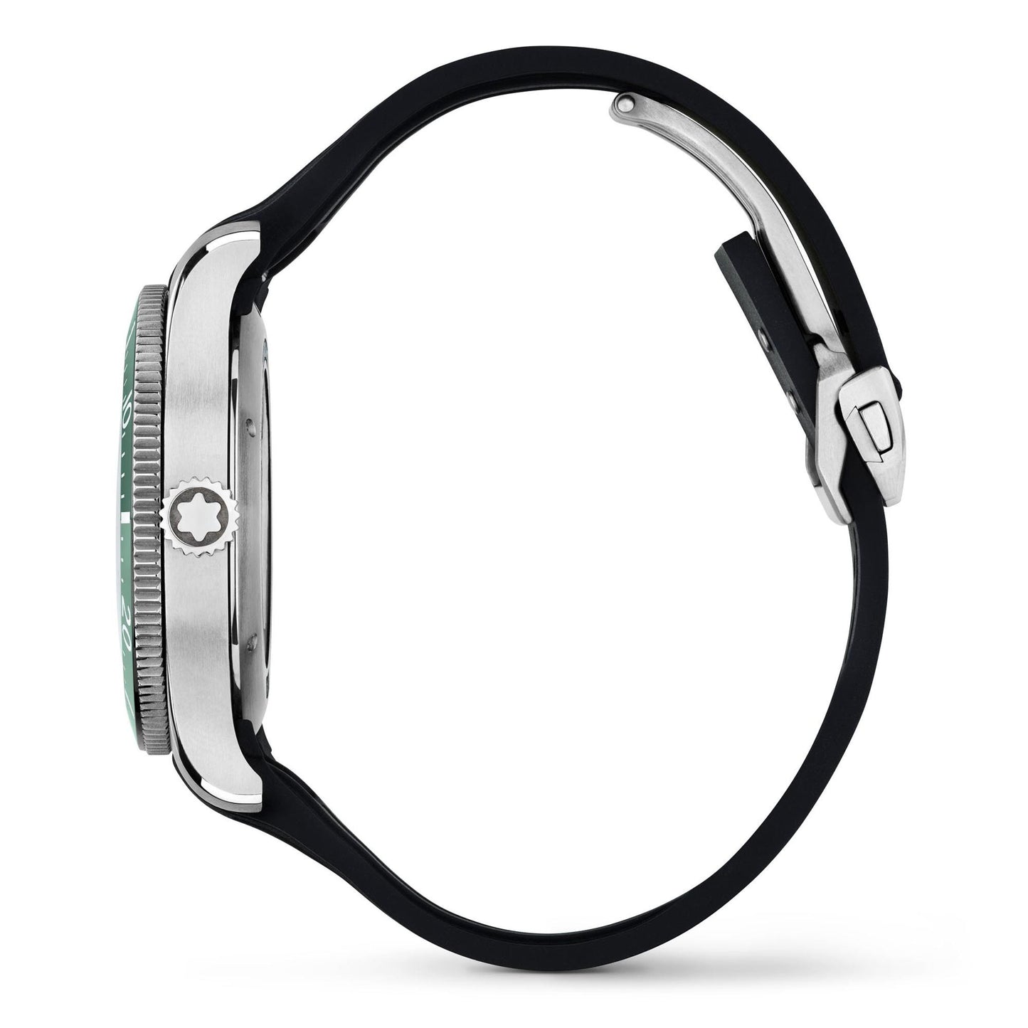 1858 Iced Sea Automatic Date, Edelstahl von Montblanc (MB129765)