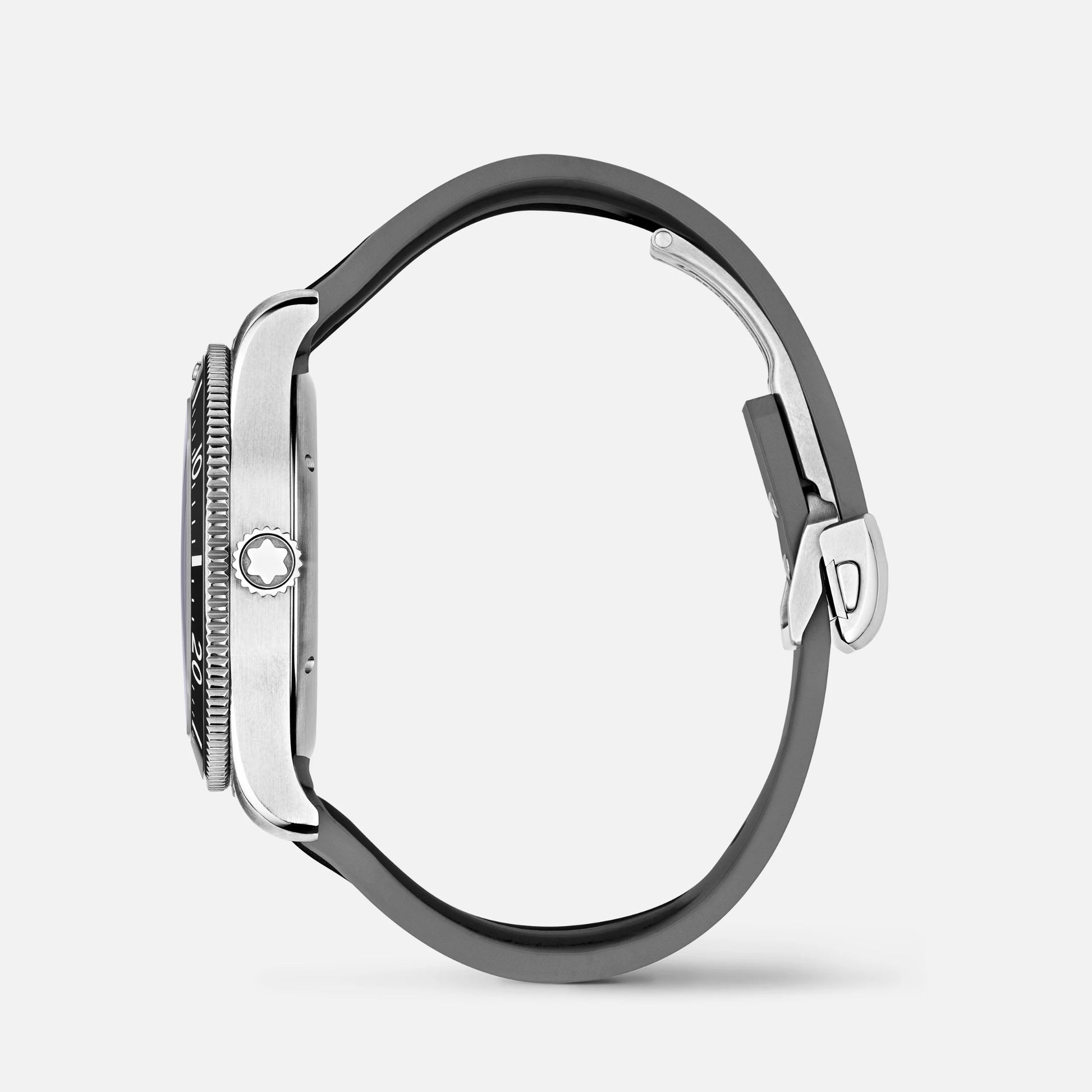 1858 Iced Sea Automatic Date, Edelstahl von Montblanc (MB130807)