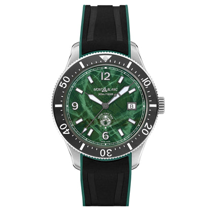 1858 Iced Sea Automatic Date, Edelstahl von Montblanc (MB130810)