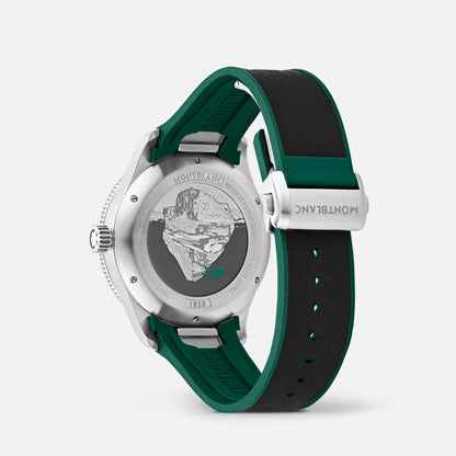 1858 Iced Sea Automatic Date, Edelstahl von Montblanc (MB130810)