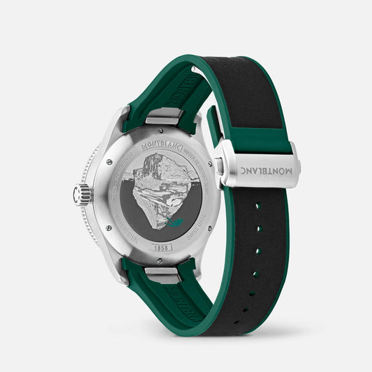 1858 Iced Sea Automatic Date, Edelstahl von Montblanc (MB130810)