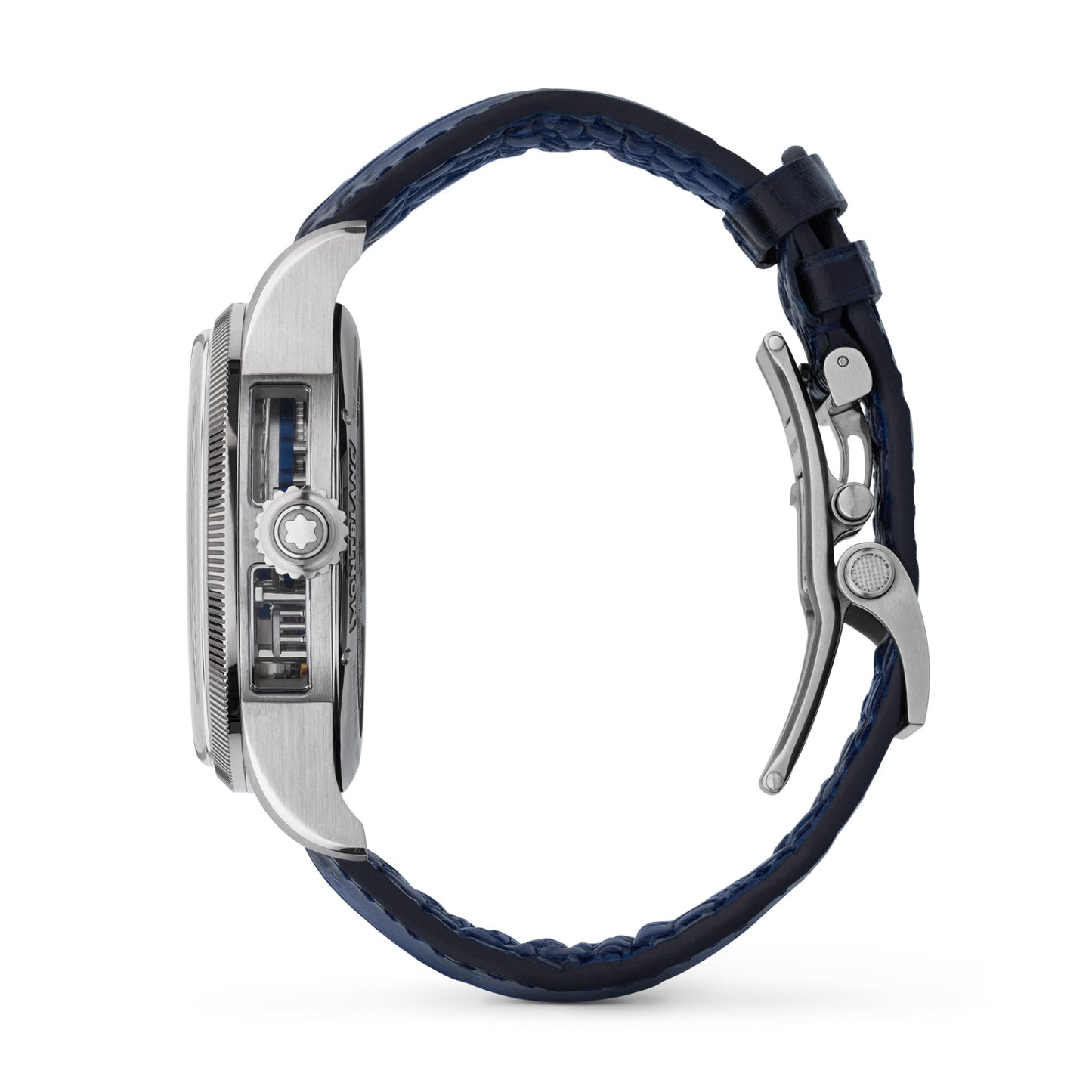 1858 The Unveiled Minerva Chronograph Limited Edition - 100 Exemplare, Weißgold • Rubin von Montblanc (MB133296)