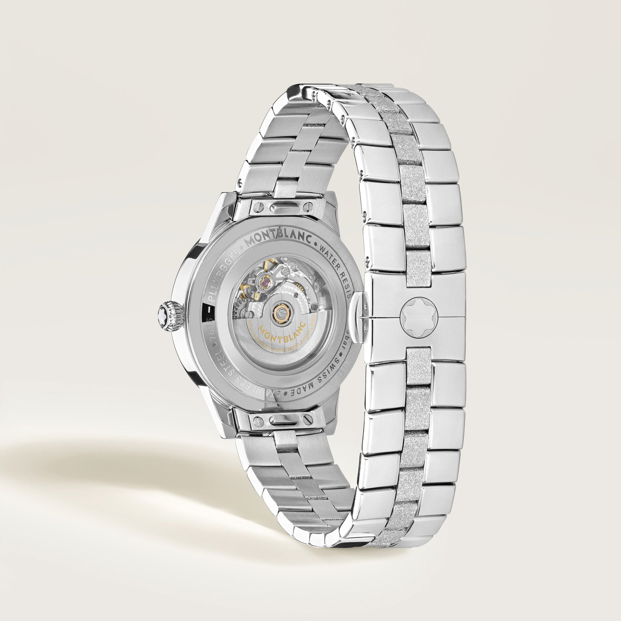 Montblanc Bohème Automatic Date 30 mm (MB134341) aus Edelstahl mit Diamant
