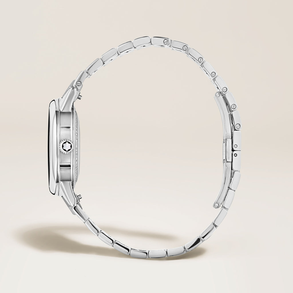 Montblanc Bohème Automatic Date 30 mm (MB134341) aus Edelstahl mit Diamant