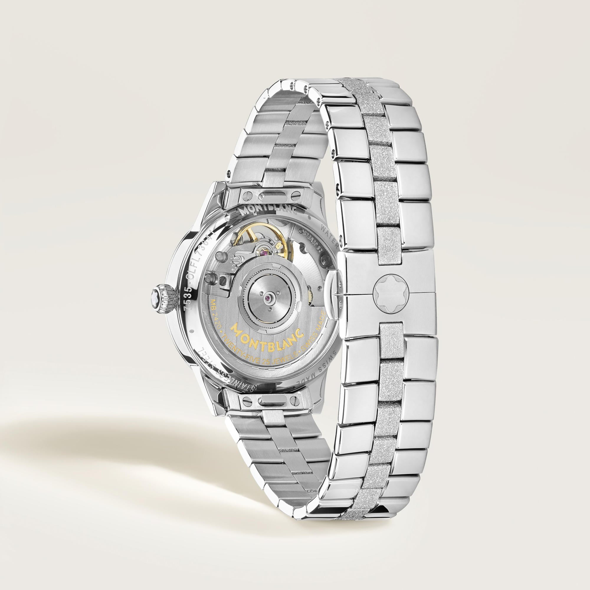 Montblanc Bohème Day & Night 30 mm (MB134342) aus Edelstahl mit Diamant