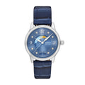 Montblanc Bohème Day & Night 34 mm (MB133310) aus Leder, Edelstahl mit Diamant