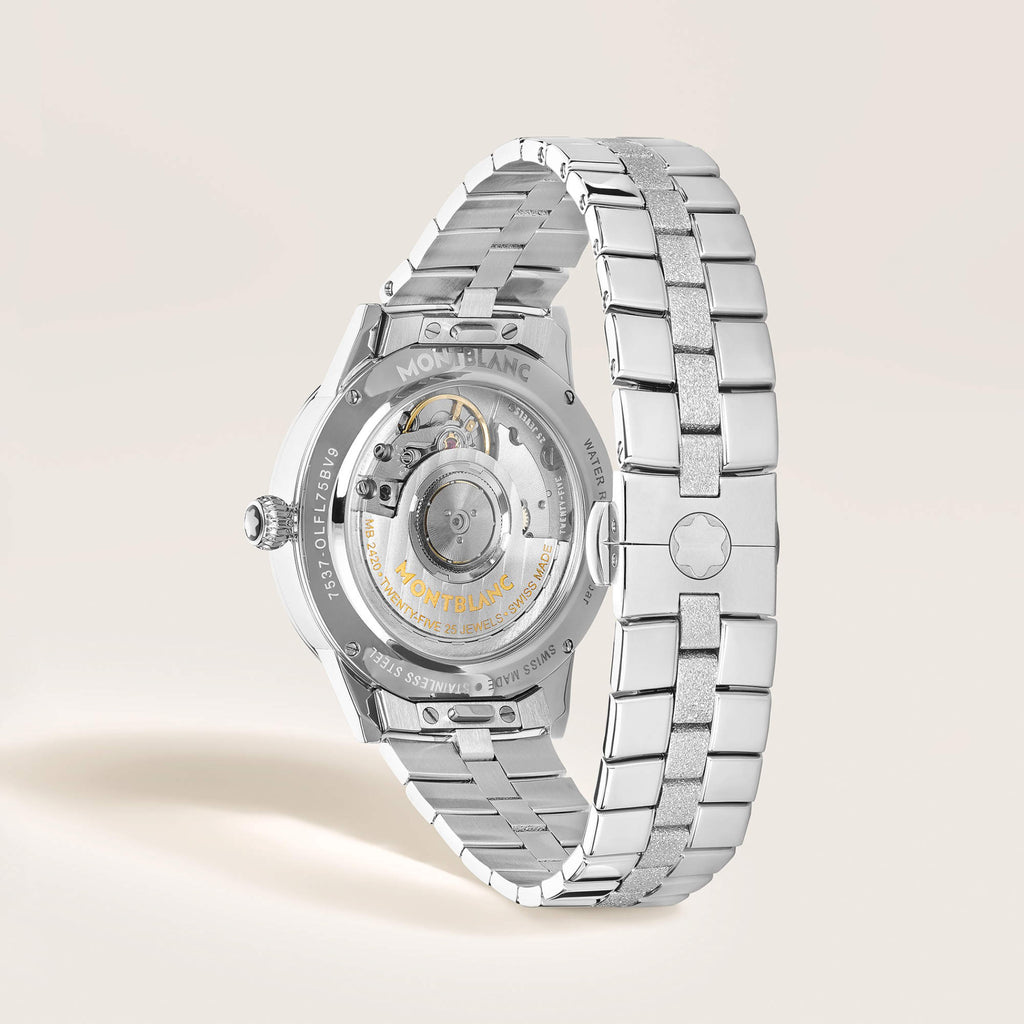 Montblanc Bohème Day & Night 34 mm (MB134343) aus Edelstahl mit Diamant