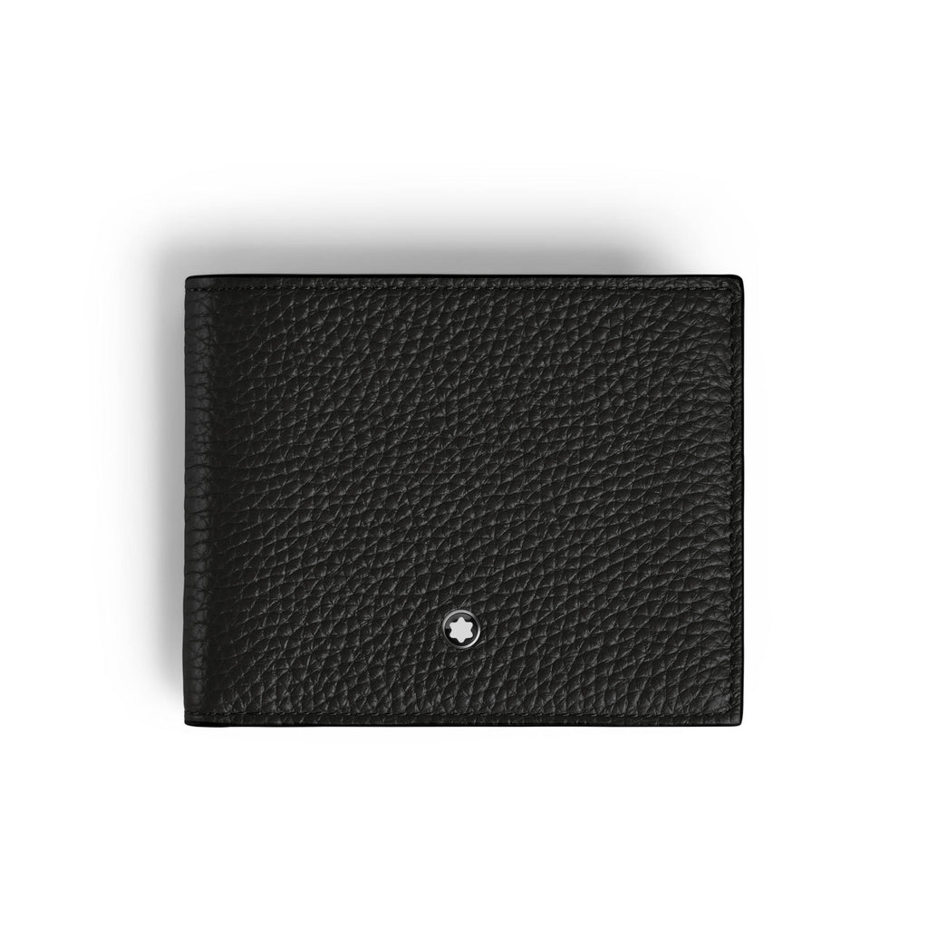 Montblanc Brieftasche 4 cc mit Münzfach aus Grain Leder (MB220198)