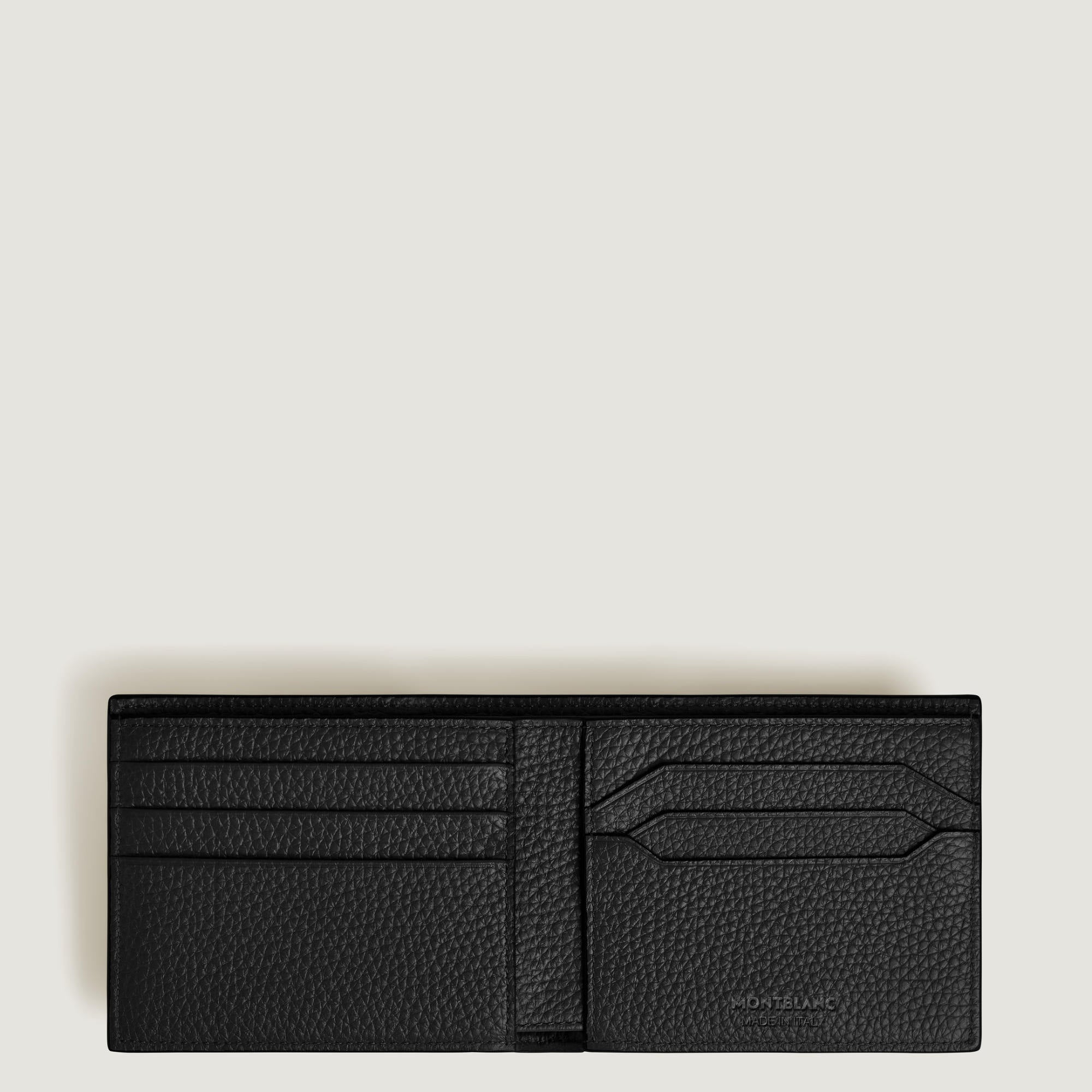 Montblanc Brieftasche 4 cc mit Münzfach aus Grain Leder (MB220198)