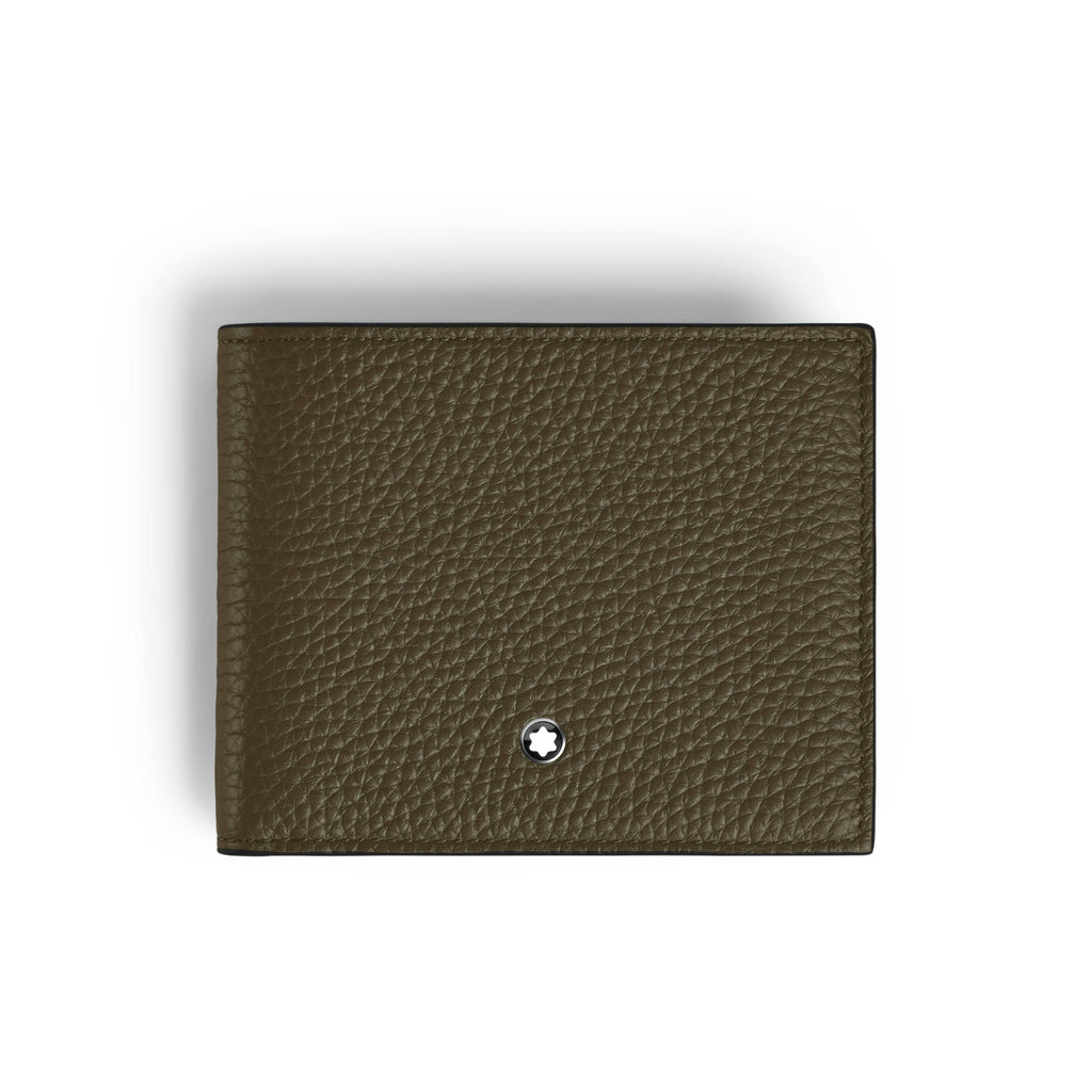 Montblanc Brieftasche 4 cc mit Münzfach aus Grain Leder (MB220216)