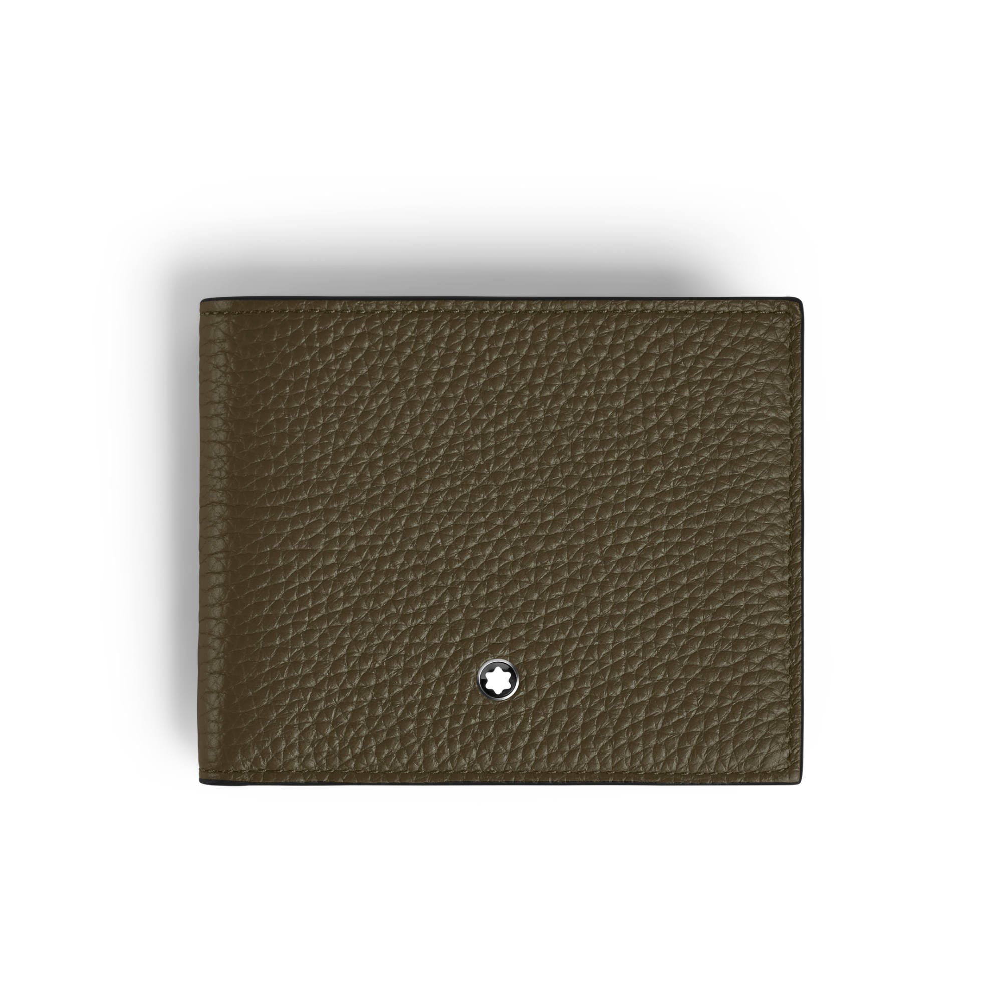 Montblanc Brieftasche 4 cc mit Münzfach aus Grain Leder (MB220216)