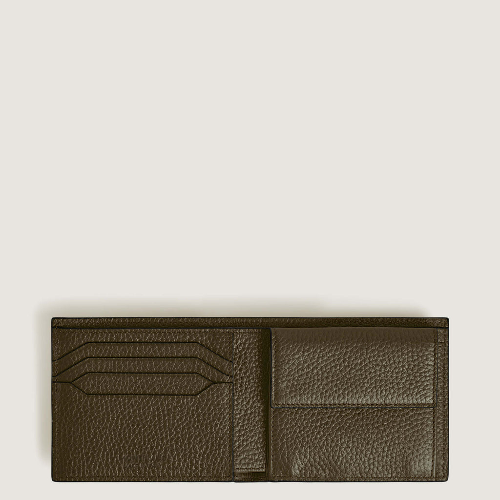Montblanc Brieftasche 4 cc mit Münzfach aus Grain Leder (MB220216)
