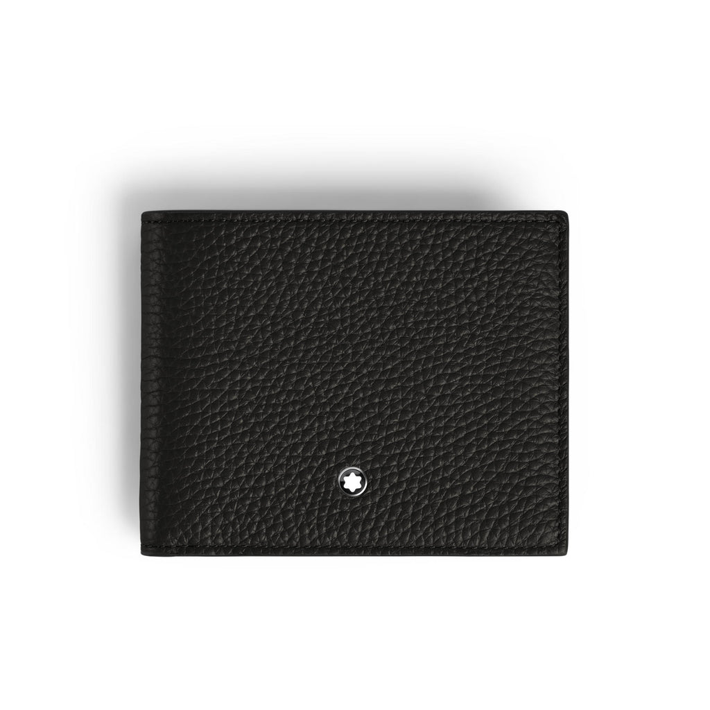 Montblanc Brieftasche 4 cc mit Münzfach aus Grain Leder (MB220217)