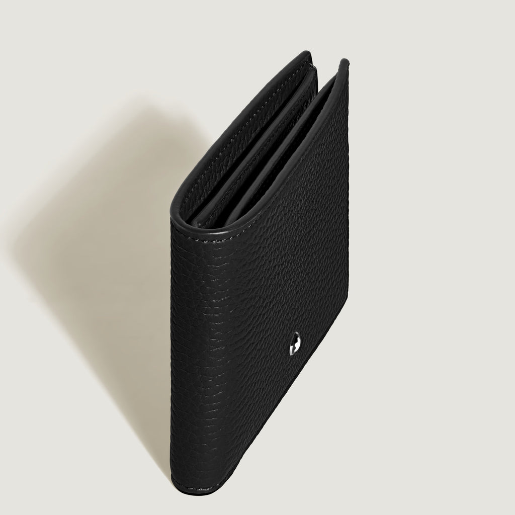 Montblanc Brieftasche 4 cc mit Münzfach aus Grain Leder (MB220217)