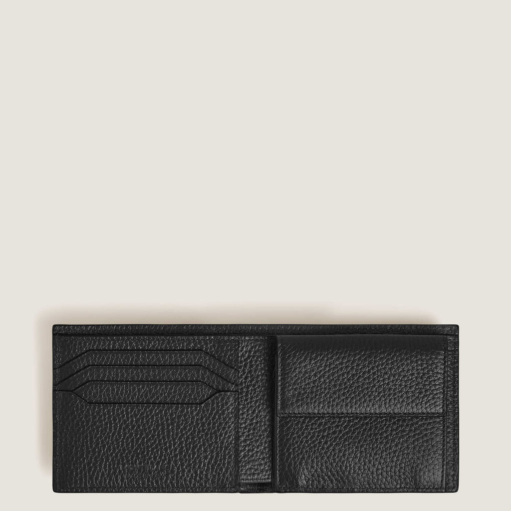 Montblanc Brieftasche 4 cc mit Münzfach aus Grain Leder (MB220217)