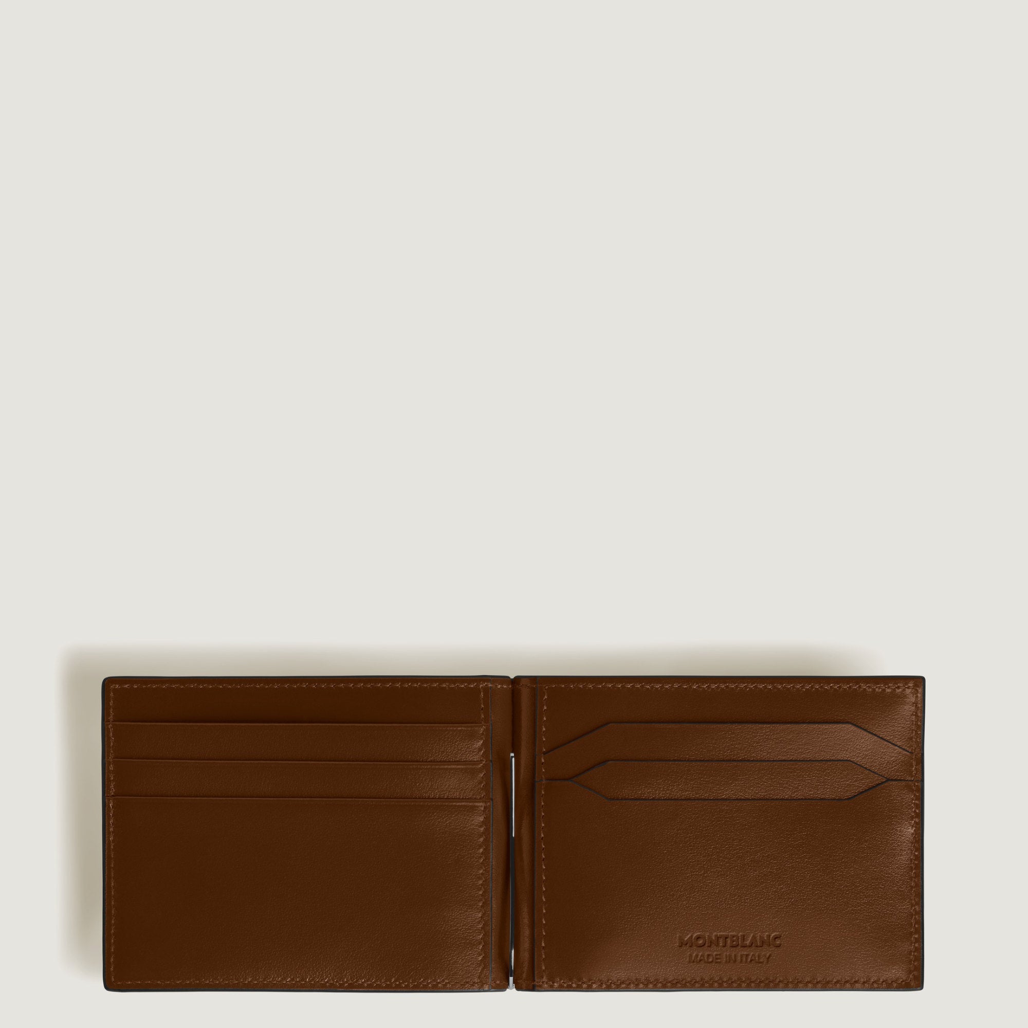 Montblanc Brieftasche 6 cc mit Geldscheinklammer aus Meisterstück Sfumato-Leder (MB220316)