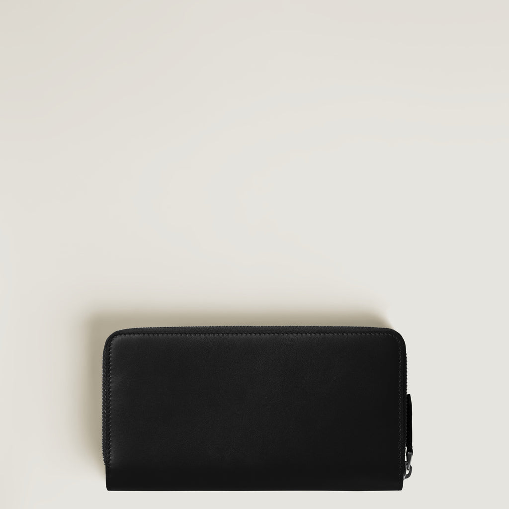 Montblanc Continental-Brieftasche 12 cc mit Reißverschluss aus Soft Leder (MB220330)
