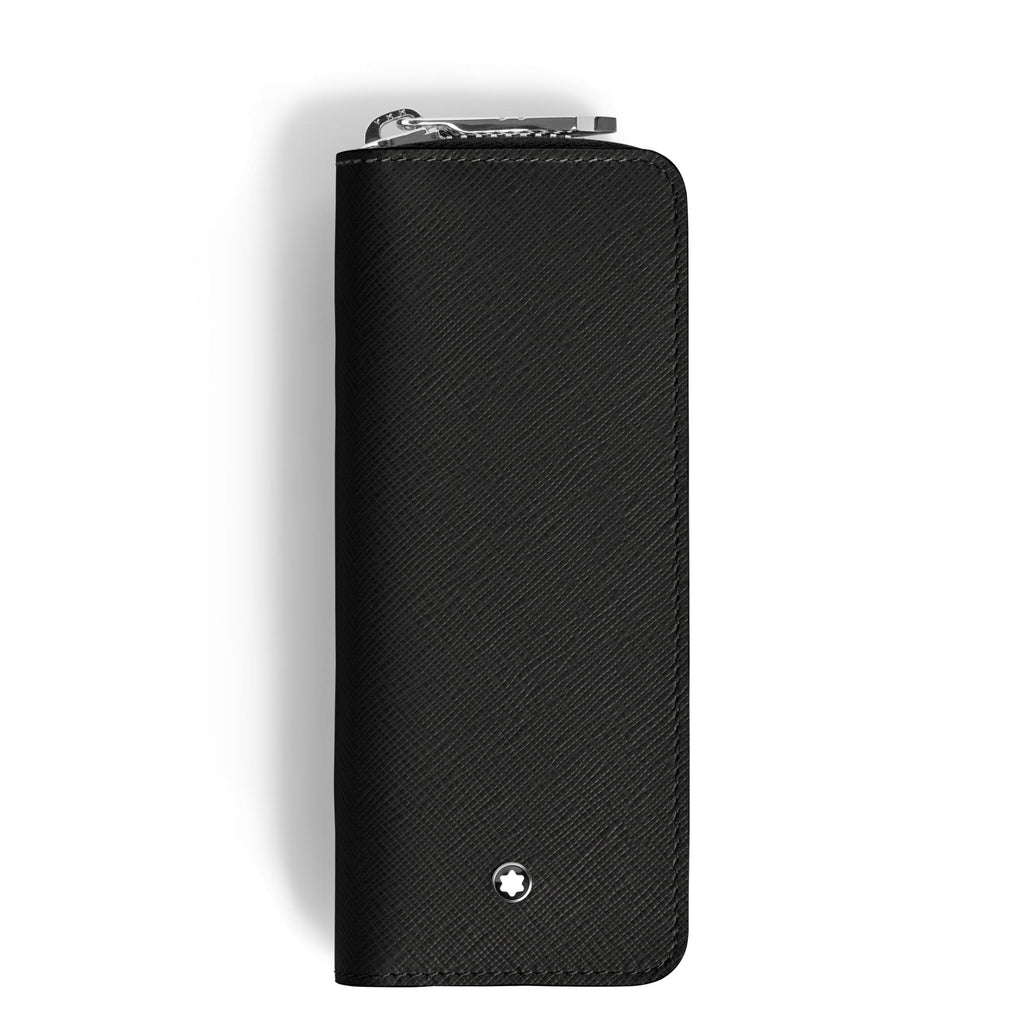 Montblanc Etui für 2 Schreibgerät mit Reißverschluss aus Sartorial Leder (MB220370)