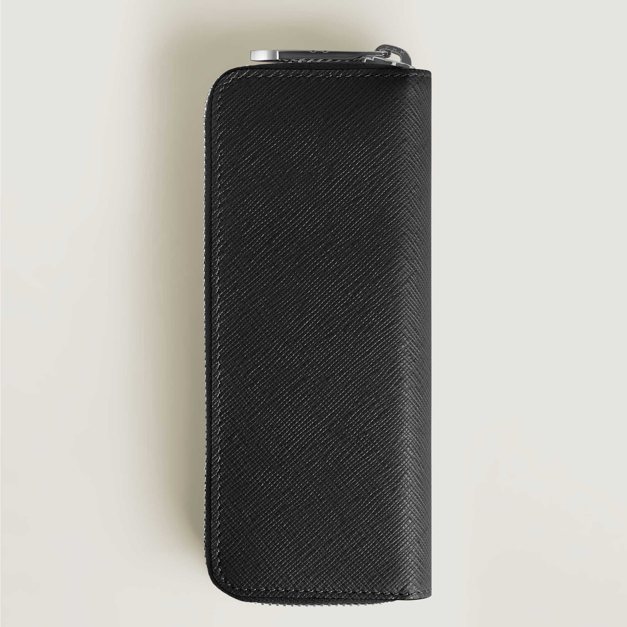 Montblanc Etui für 2 Schreibgerät mit Reißverschluss aus Sartorial Leder (MB220370)