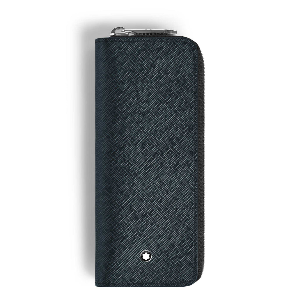 Montblanc Etui für 2 Schreibgerät mit Reißverschluss aus Sartorial Leder (MB220371)